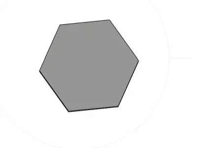 The most basic Nut 3D model
