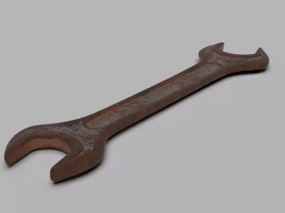 Wrench Free 3D model buy