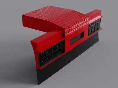 Back Bumper 1 3D model