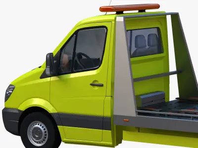 Tow truck Sprinter 3D model