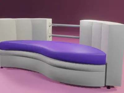 Sofa The White 3D model