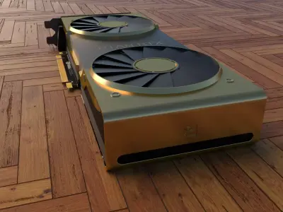 TITAN RTX 3D model