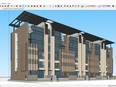 Sketchup Building N3 3D model