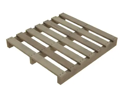 WoodPalletV-04 wooden pallets Low-poly 3D model