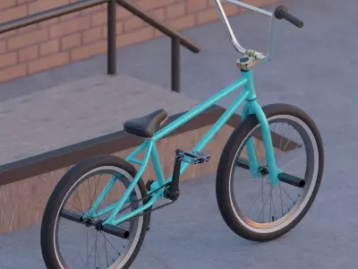 BMX Bike 3D model