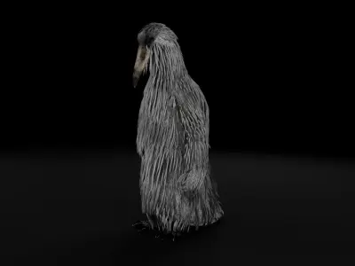 opium bird 3D model