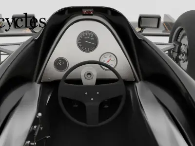 Lotus 77 style race car  Free 3D model