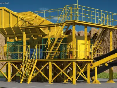  Stone Crusher Machine with Coal 