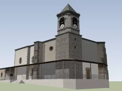 Orendain Church Free 3D model
