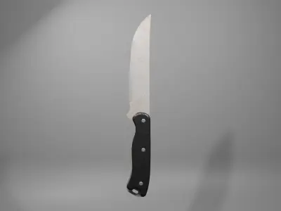 KNIFE Free low-poly 3D model 2