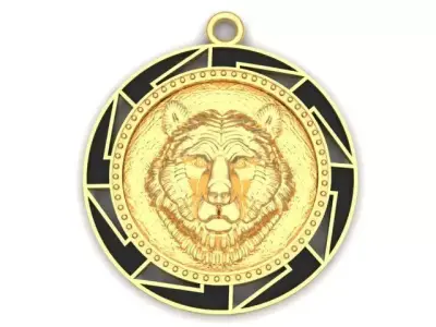 Bear Pendant  3D print model