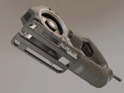 Reciprocating Saw 3D model buy