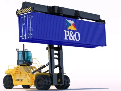 Hyster H1050 Container Handler 3D model