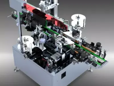 Labeling Machinery 3D model
