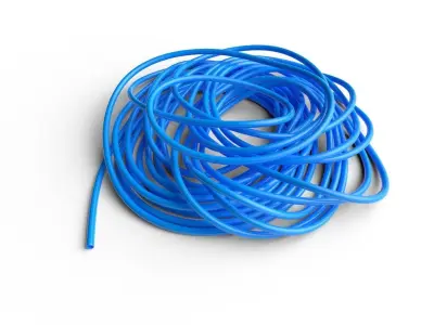 Garden Hose M03 Low-poly 3D model
