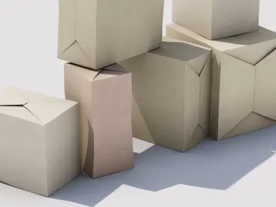 Box Set 06 Low-poly 3D model