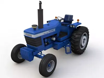 TW20 Tractor 1978 3D model