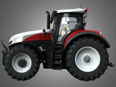  Terrus  CVT - 6300 Tractor 3D model