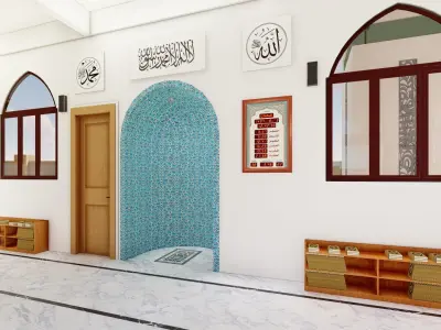Masjid Mosque  Free 3D model