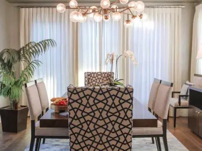 Modern LED Chandelier and wall Lights 3D models    -   PART 1 Low-poly 3D model