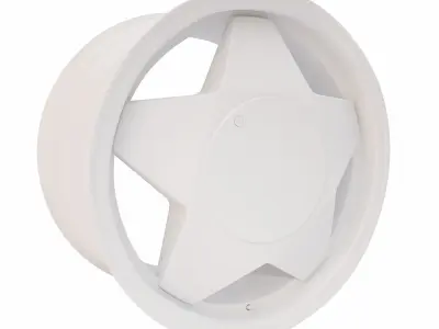 Car alloy wheel 3d model  3D model