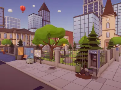  Low Poly Asset Bundle 