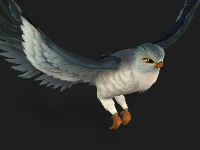 Falcon-A2 3D model