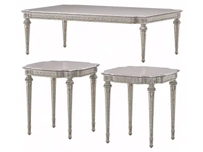 theodore alexander fontenay coffee table 3D model