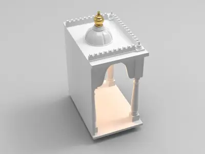 Indian Court 3D print model
