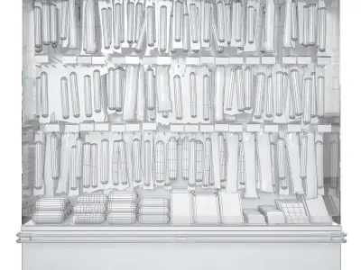 Sausage showcase 2 3D model