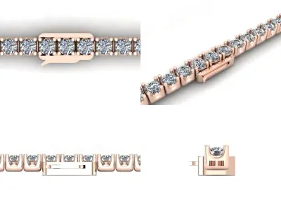 Bracelet lr2 3D print model