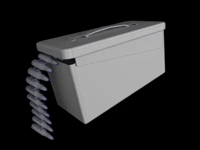 Call of Duty Black Ops II Zombies Max Ammo Power-Up 3D model