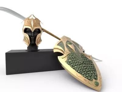 elvan Weapons 3D model