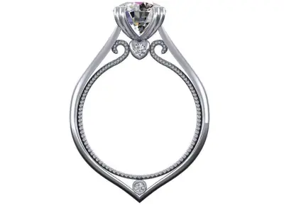 Engagement ring 3D model buy
