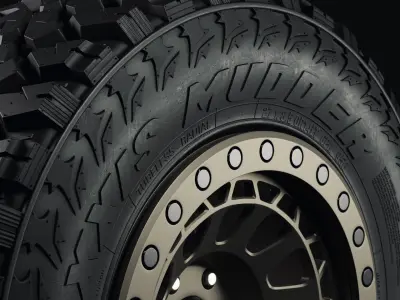 Maxxis Buckshot Mudder II MT-764 3D model