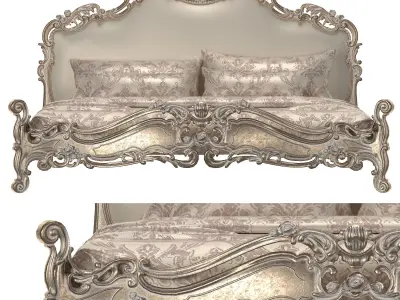 sultan bed 3D model
