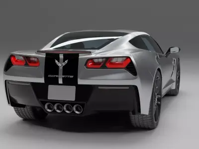 Corvette C7 Stingray 3D model