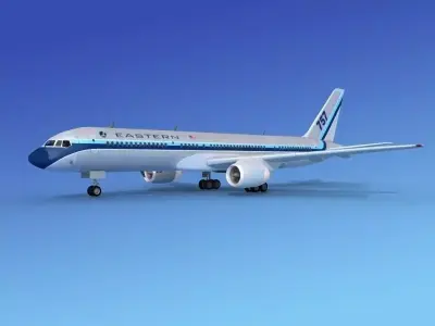 Boeing 757-200 Eastern Airlines 1 3D model