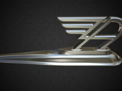 austin logo 3D model