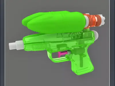 Squirt Gun 3D model