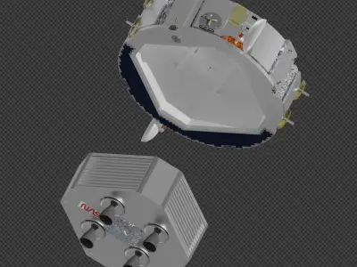 Orbital Maneuvering Vehicle 3D model