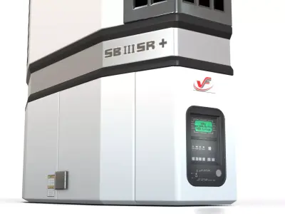 Thermo King SB-III SR Plus Refrigeration Unit Low-poly 3D model