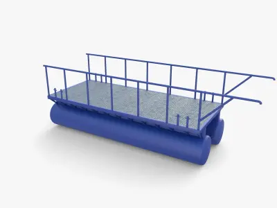 Pontoon V1 3D model