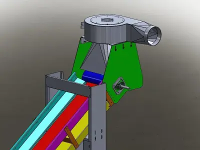  conveyor belt 3D model