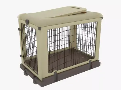Travel Portable Pet Carrier 3d Model 3D model