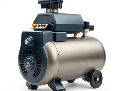 Portable Air Compressor Model Pack for D Rendering and Game D... Low-poly 3D model