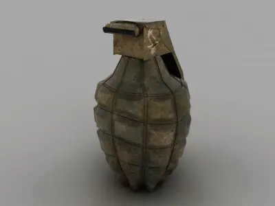 Hand Grenade 3D model get