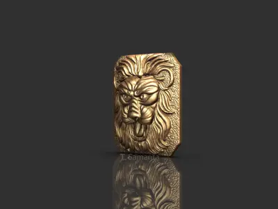 Lion Top 3D print model