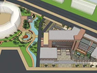 Sketchup Office building 194 3D model