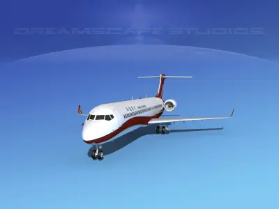 Comac ARJ21-900 Shanghai  3D model